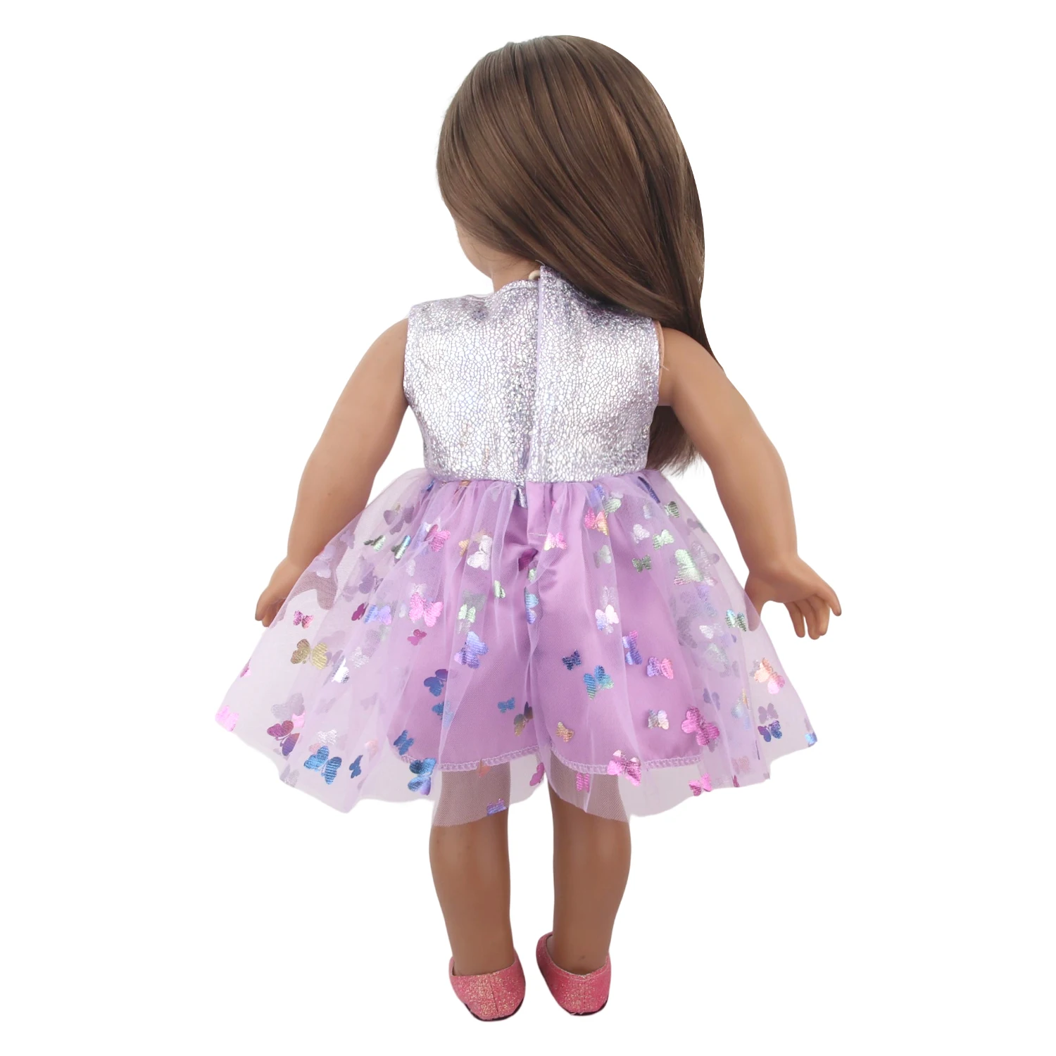 Cute Princess Doll Dress Clothes For American 18 Inch Girl Dolls Bow Skirt For 43cm Baby New Born&OG,Life Girl Doll KId's Gift