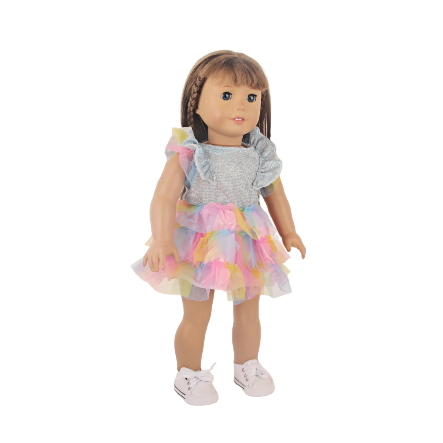 Cute Princess Doll Dress Clothes For American 18 Inch Girl Dolls Bow Skirt For 43cm Baby New Born&OG,Life Girl Doll KId's Gift