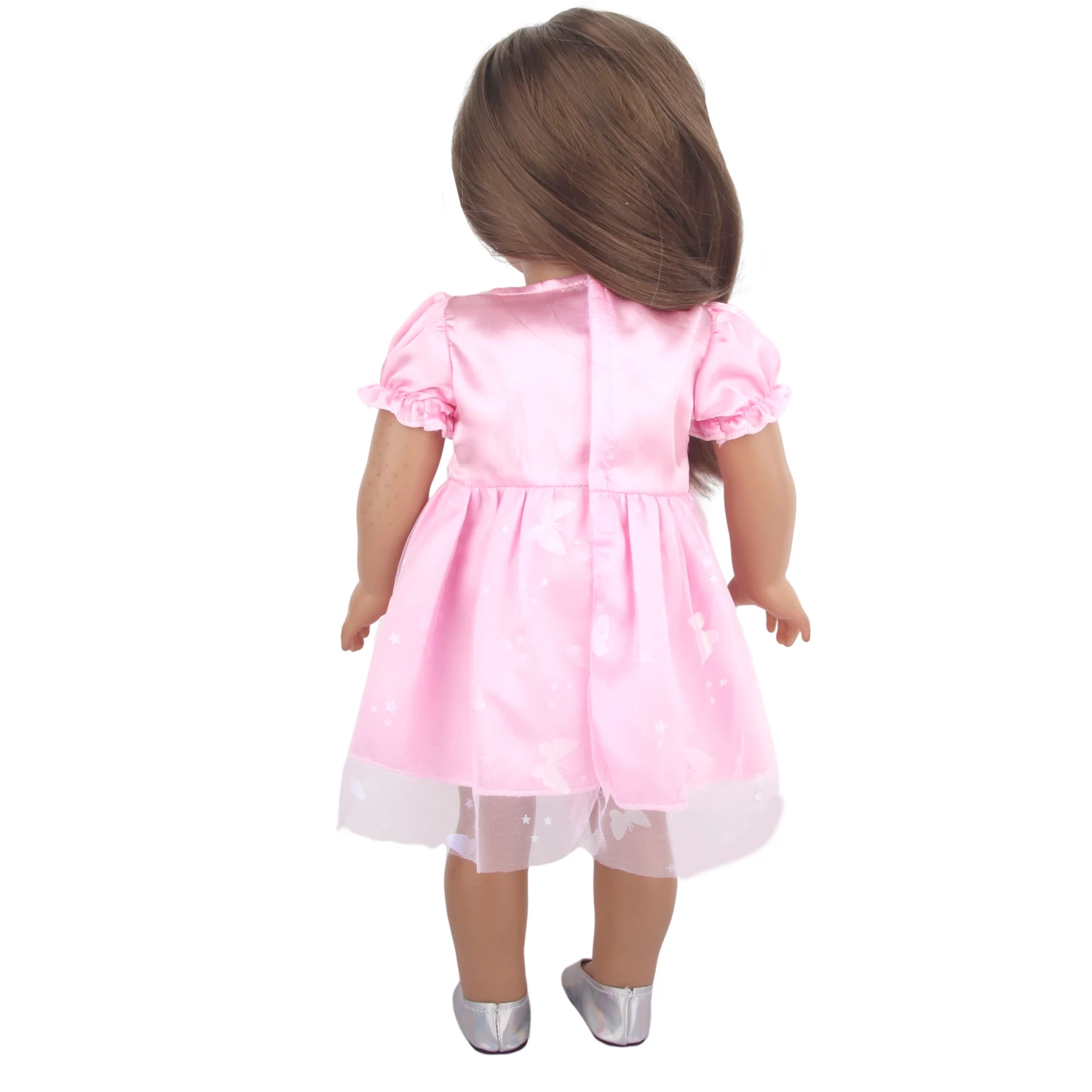 Cute Princess Doll Dress Clothes For American 18 Inch Girl Dolls Bow Skirt For 43cm Baby New Born&OG,Life Girl Doll KId's Gift