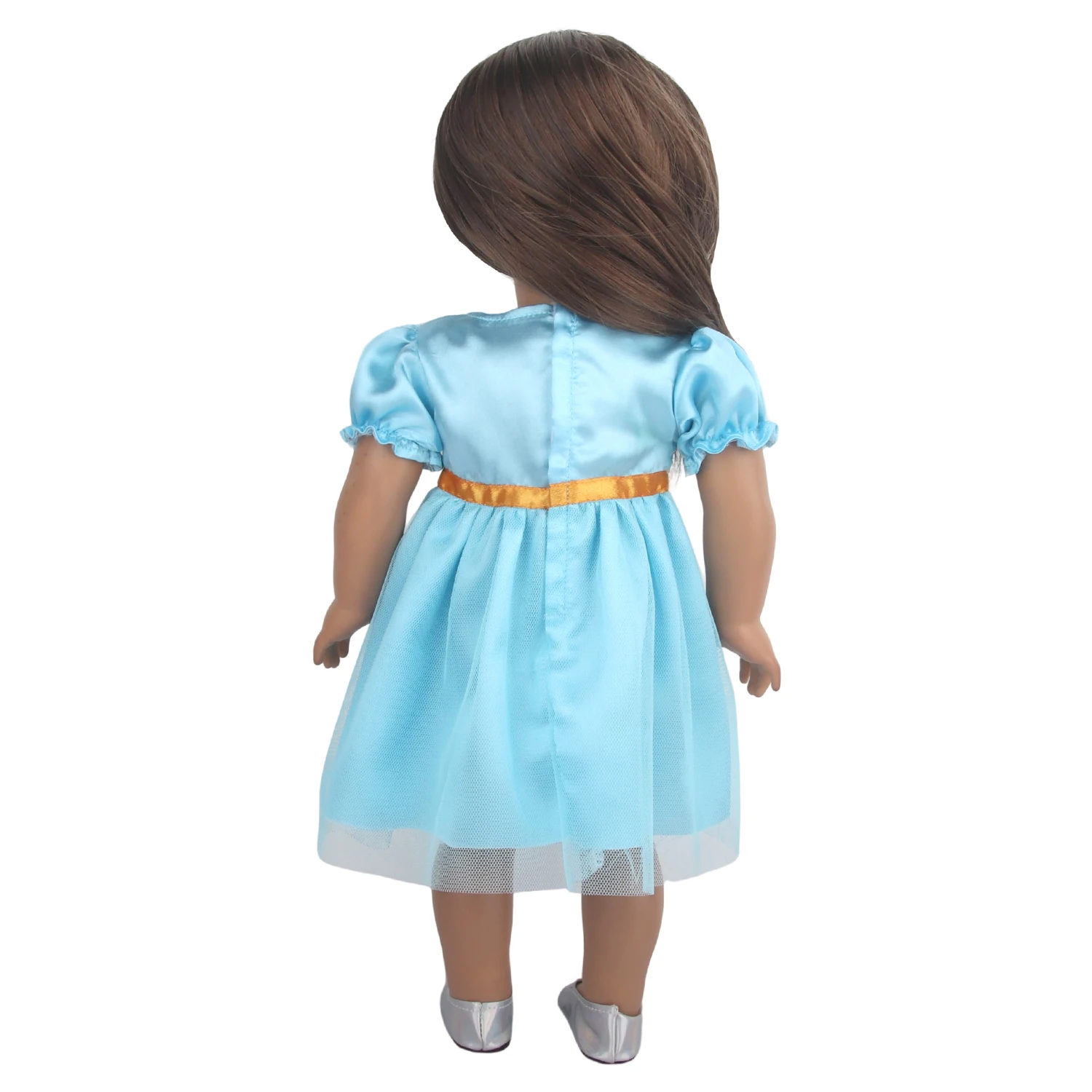 Cute Princess Doll Dress Clothes For American 18 Inch Girl Dolls Bow Skirt For 43cm Baby New Born&OG,Life Girl Doll KId's Gift
