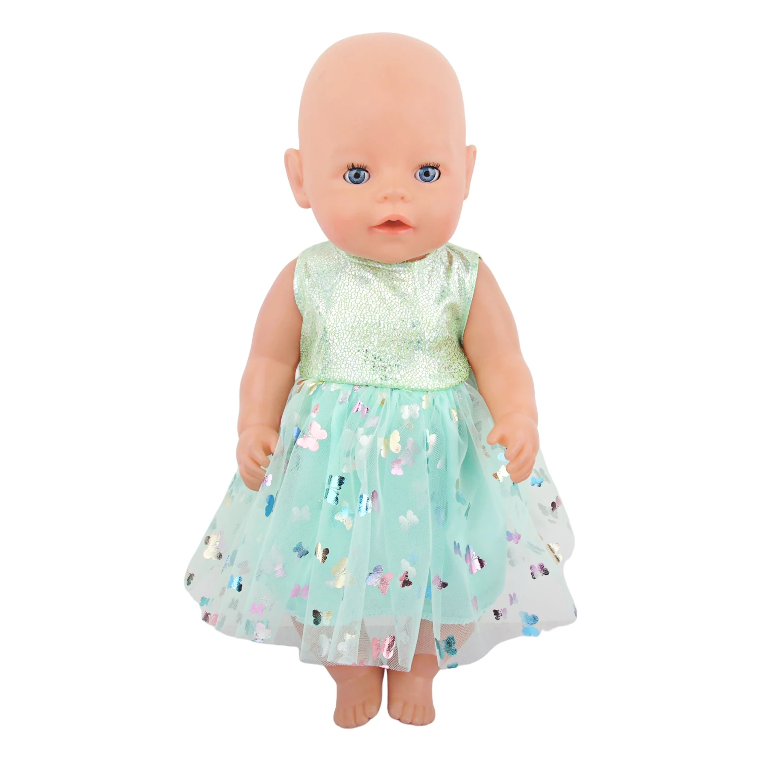 Cute Princess Doll Dress Clothes For American 18 Inch Girl Dolls Bow Skirt For 43cm Baby New Born&OG,Life Girl Doll KId's Gift