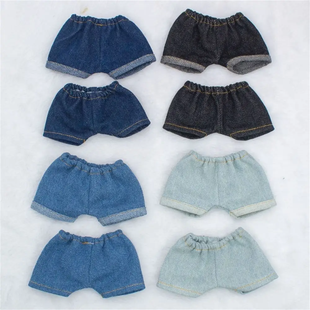10CM Doll Clothes Fashion Tops Denim Jacket Casual Wears Jeans Pants For 1/12 Dolls Clothes Accessories Kids Toys