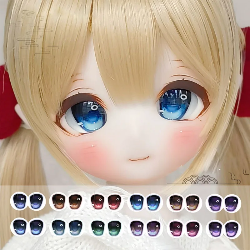 BJD eyes doll Metallic effect eyes 10mm-24mm doll acrylic eyes for 1/8 1/6 1/4 1/3 BJD SD doll accessories doll eyes