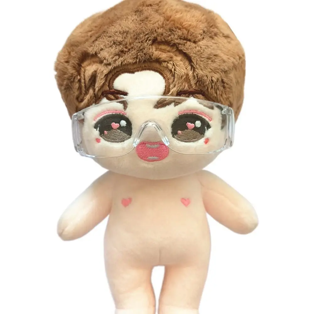 20CM Plush Doll Glasses Colorful Ski Goggles Sunglasses Y2k Style Miniature Eyeglasses For 60CM BJD Dolls Accessories