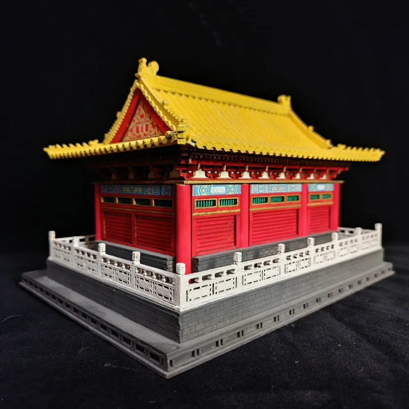 DIY Wooden Doll Houses Itsukushima Shinto Shrine Japanese Construction Miniature Building Kits with Furniture Dollhouse Gifts