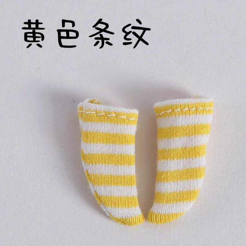HOUZIWA 5Pairs/Lot OB11 Doll Socks 1/12 BJD Doll Accessories