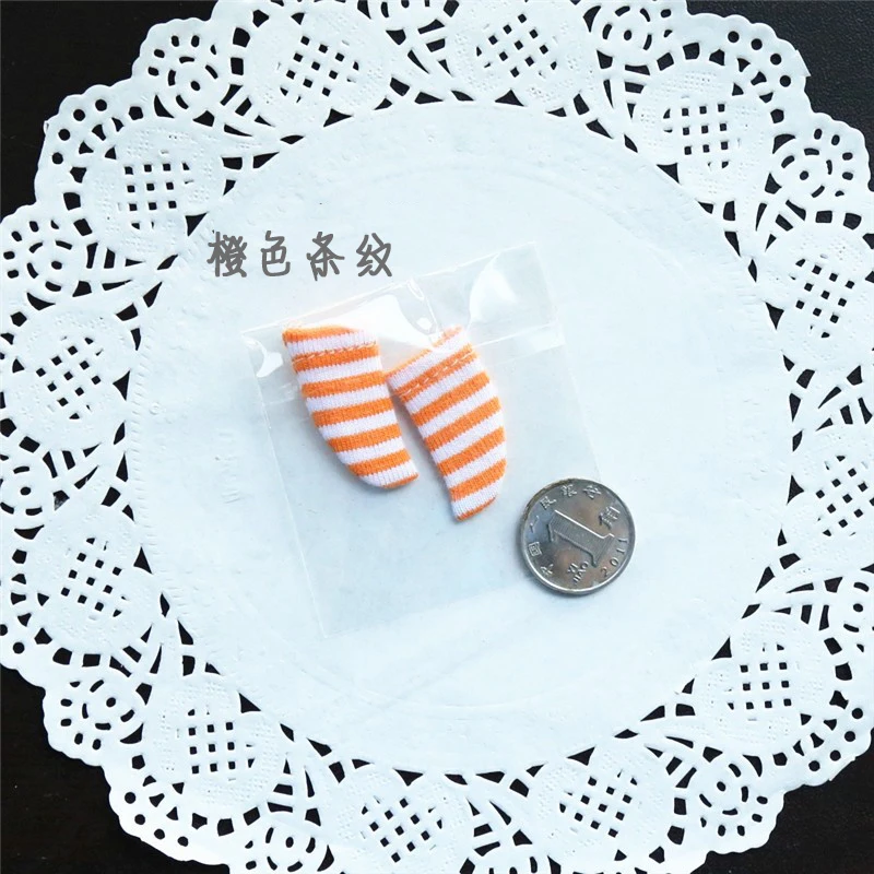 HOUZIWA 5Pairs/Lot OB11 Doll Socks 1/12 BJD Doll Accessories
