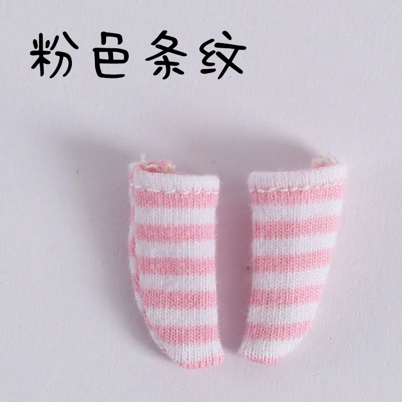 HOUZIWA 5Pairs/Lot OB11 Doll Socks 1/12 BJD Doll Accessories