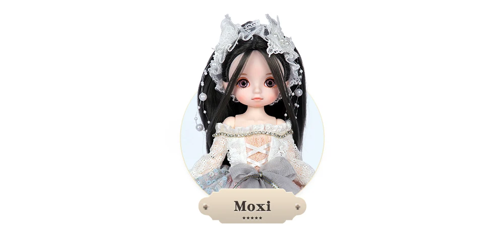 Dream Fairy 1/6 BJD Doll Trendy cute series 28cm Ball Jointed Doll Including Exquisite Clothing Headwear And Shoes Girls Gift