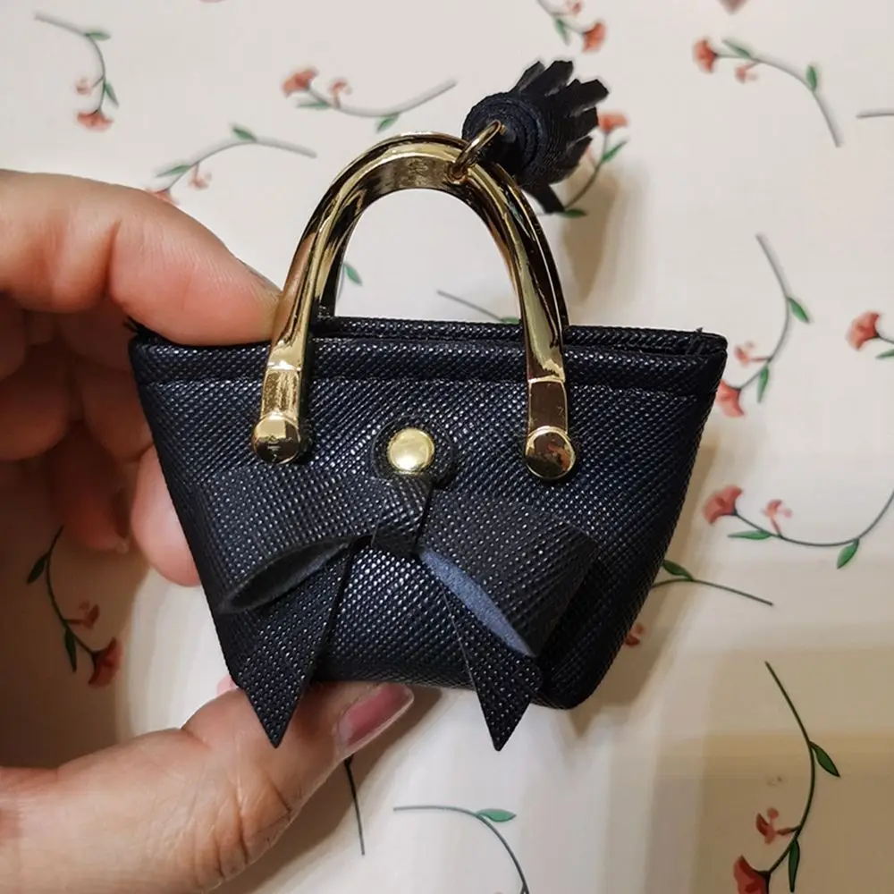 Fashion Miniature Handbag Lady Leather Purse Shoulder Bag For 1/6 BJD Dolls Outfits Accessories Dollhouse Girls Gift Toys