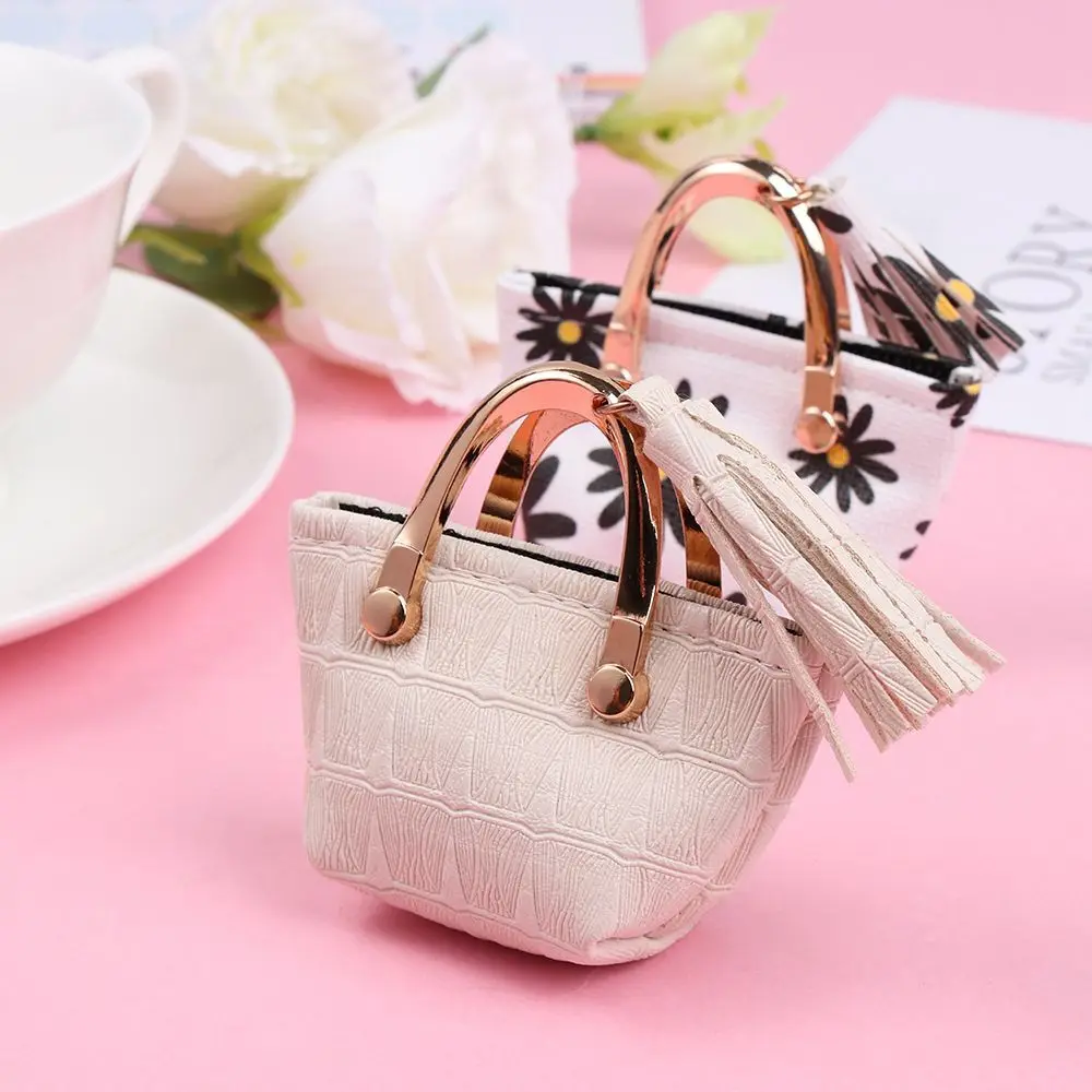 Fashion Miniature Handbag Lady Leather Purse Shoulder Bag For 1/6 BJD Dolls Outfits Accessories Dollhouse Girls Gift Toys