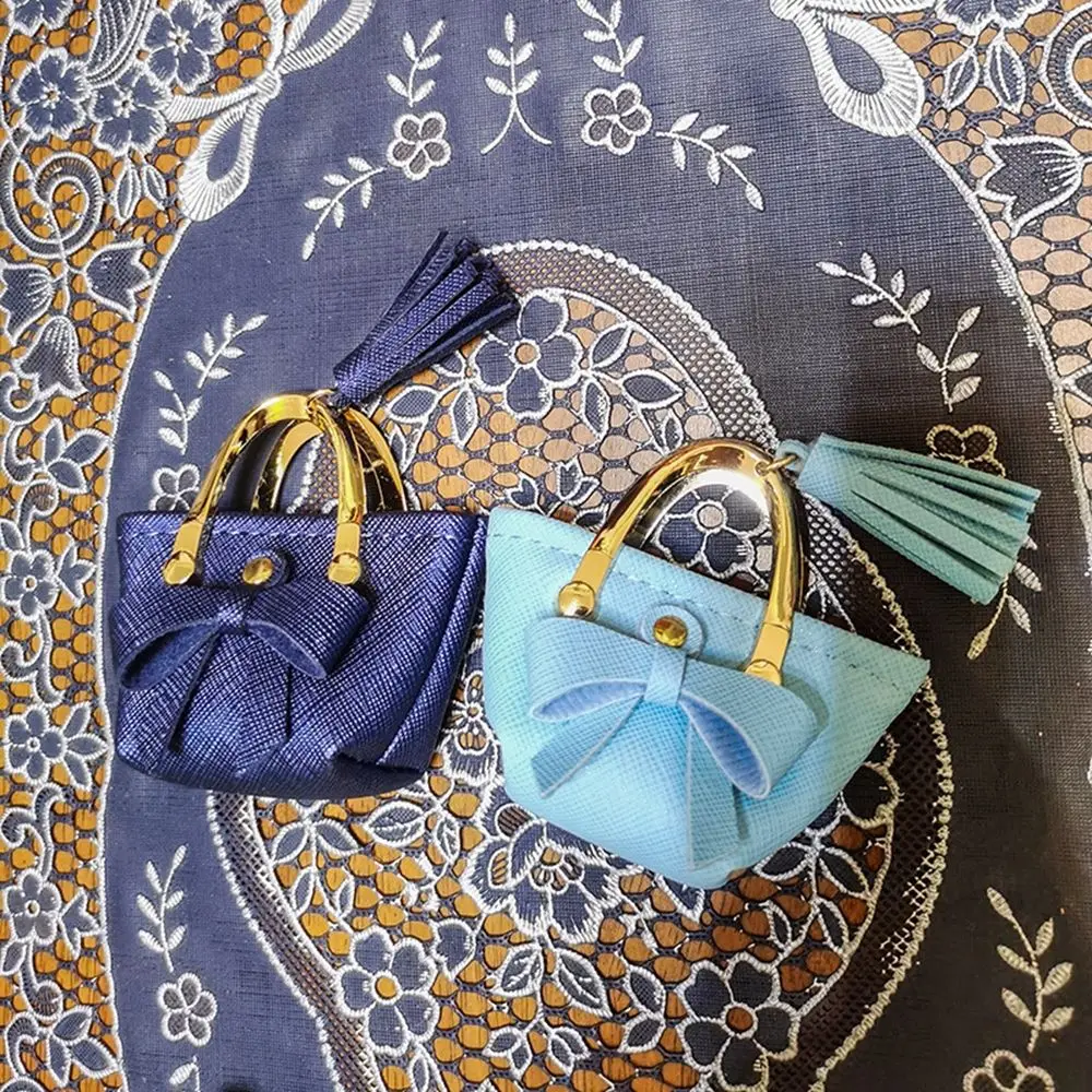 Fashion Miniature Handbag Lady Leather Purse Shoulder Bag For 1/6 BJD Dolls Outfits Accessories Dollhouse Girls Gift Toys