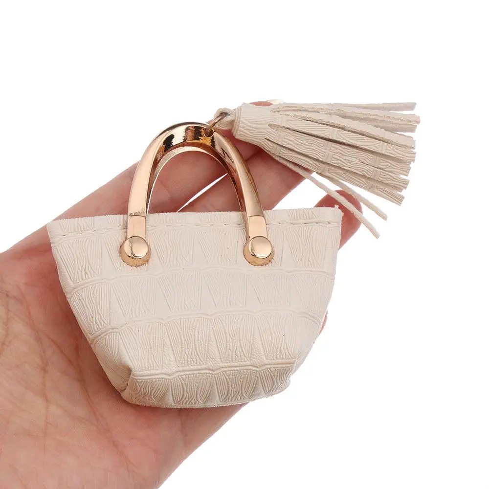 Fashion Miniature Handbag Lady Leather Purse Shoulder Bag For 1/6 BJD Dolls Outfits Accessories Dollhouse Girls Gift Toys