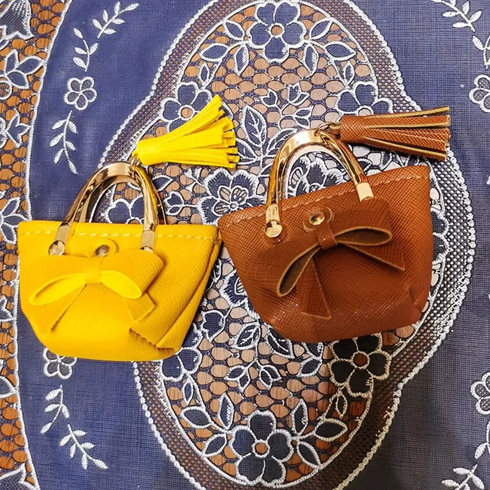Fashion Miniature Handbag Lady Leather Purse Shoulder Bag For 1/6 BJD Dolls Outfits Accessories Dollhouse Girls Gift Toys
