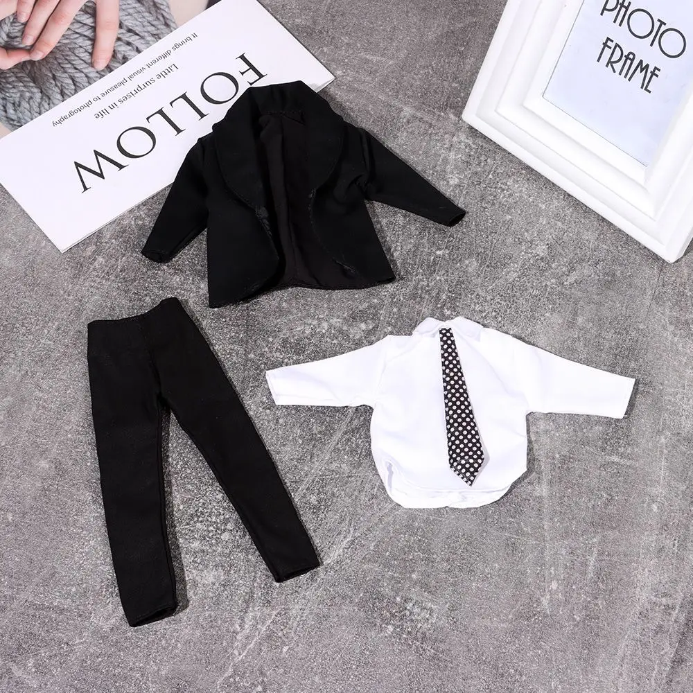 1 Set 1/6 Doll Clothes Male Doll Daily Wear Casual Suit Shirt Pants Wedding Party Suit Man Male Doll Suit Clothes