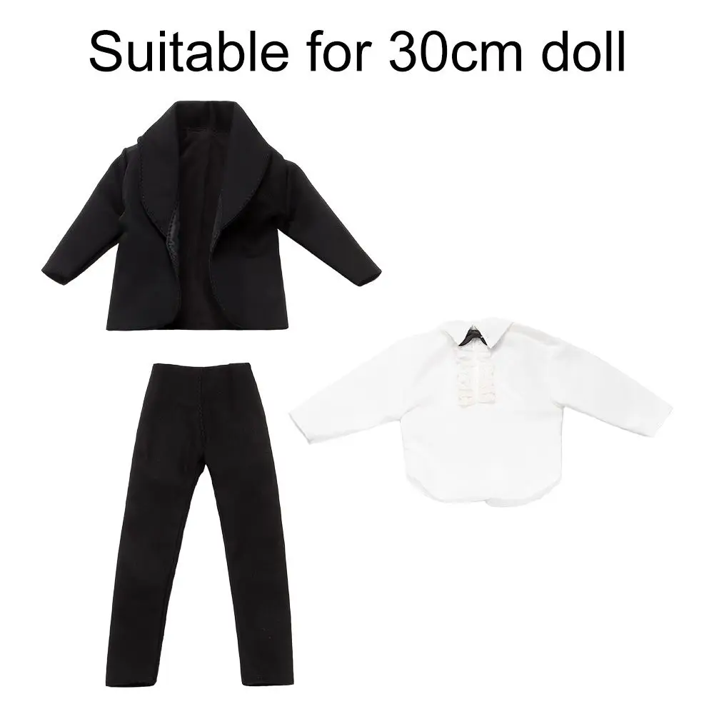 1 Set 1/6 Doll Clothes Male Doll Daily Wear Casual Suit Shirt Pants Wedding Party Suit Man Male Doll Suit Clothes