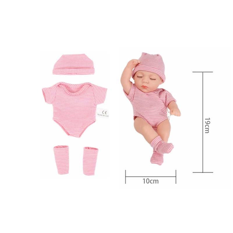 Doll Clothes for 20cm Reborn Dolls DIY Doll Accessories Clothes Toy For 8inch Baby Doll Mini Sweater Doll Clothes Accessories