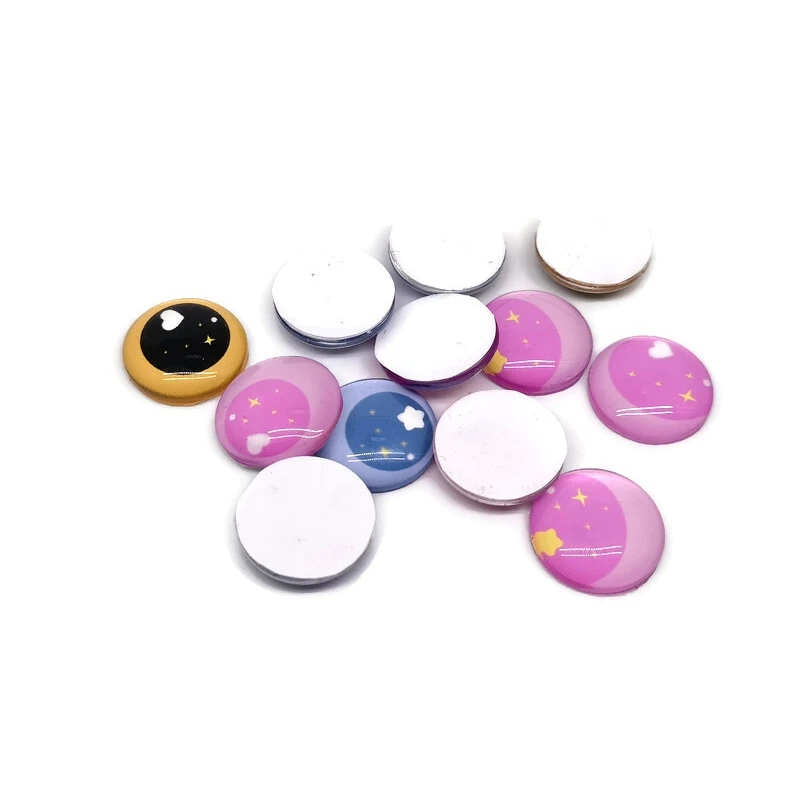 glass eyes cabochons Round 6MM-25MM Round Dome Dragon Eye Dragon Cat Eye Toys DIY Jewelry Accessory MIX Pupil Eye Cameo