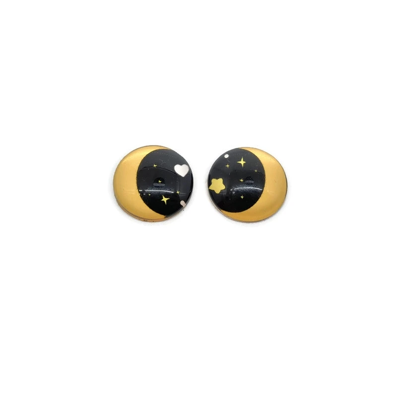 glass eyes cabochons Round 6MM-25MM Round Dome Dragon Eye Dragon Cat Eye Toys DIY Jewelry Accessory MIX Pupil Eye Cameo