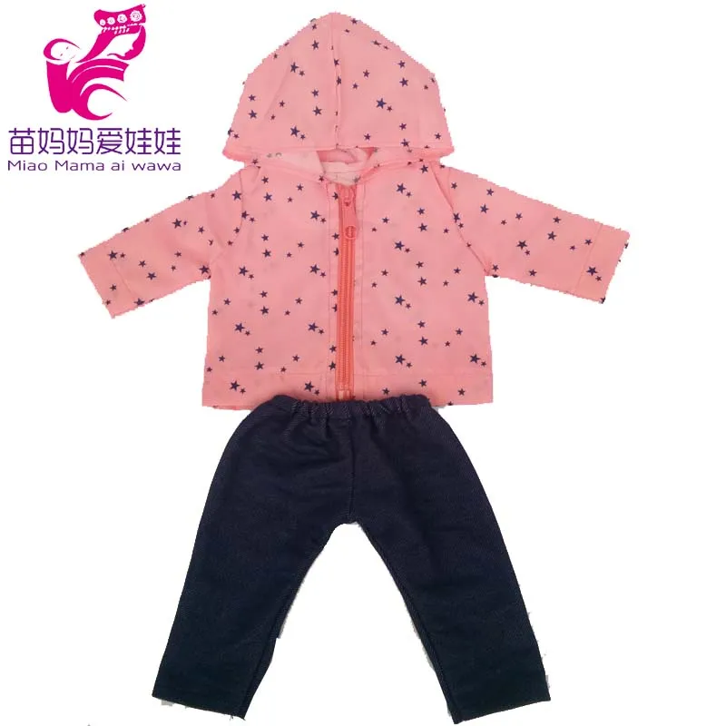 Baby Doll Rompers Slippers for 18 Inch Girl Doll Clothes Unicorn Pajama Set for Toys Doll Wear