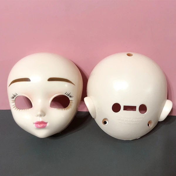 Rare Collection Makeup blyth Children Christmas pullip Gift Favor doll head diy accessories
