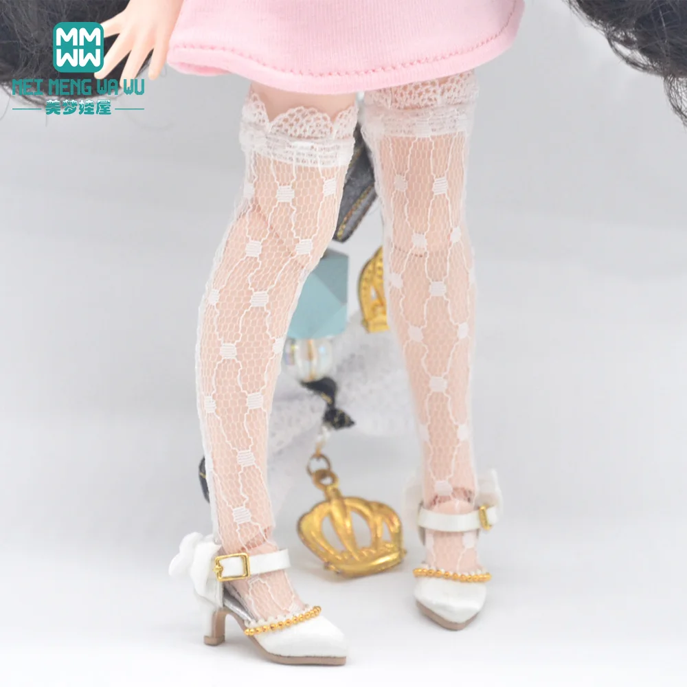 Doll Clothes Fashion Jacquard Mid-Leg Socks for 28--30cm Blyth Azone OB23 OB24 Toys Doll Accessories Girl's Gift