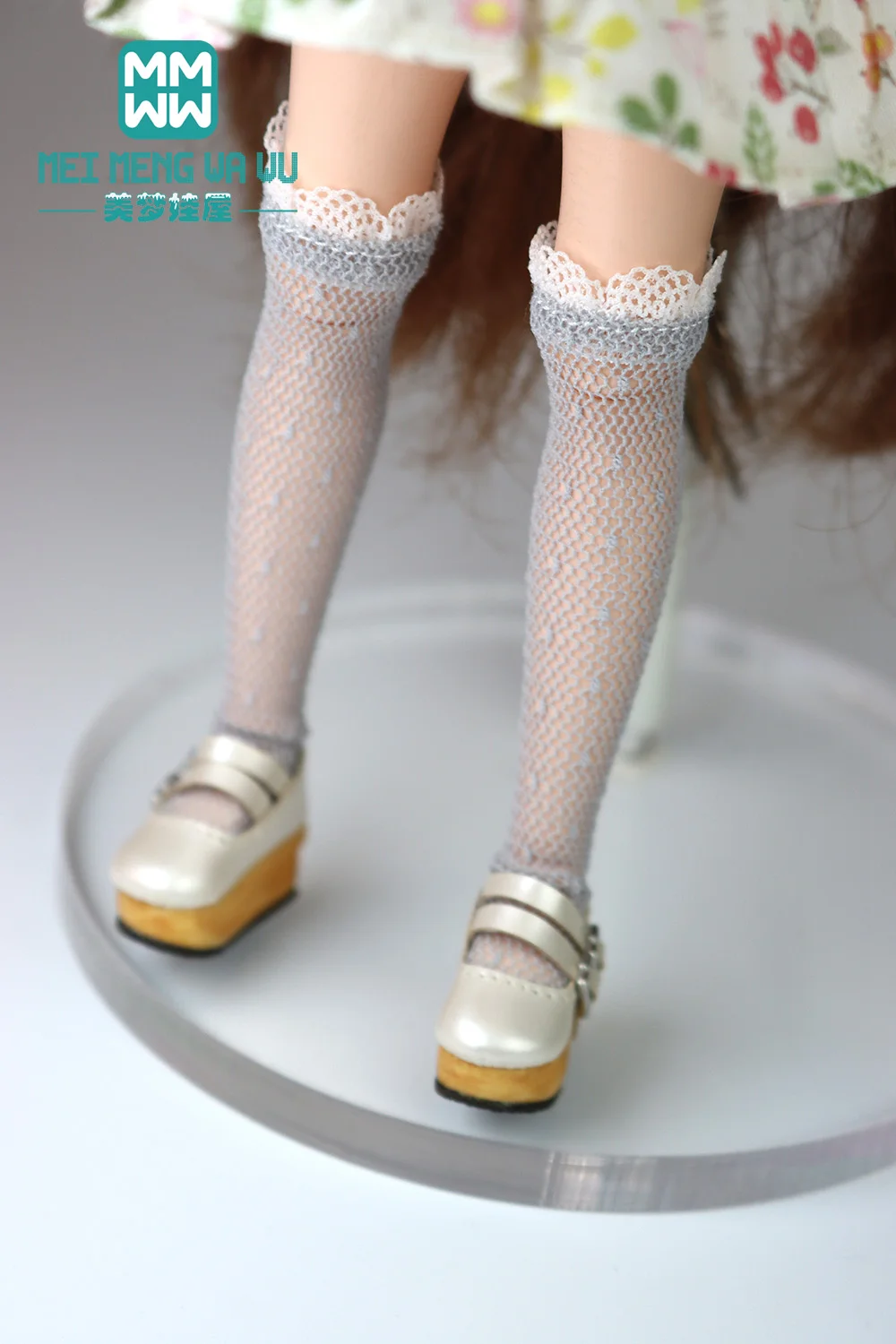 Doll Clothes Fashion Jacquard Mid-Leg Socks for 28--30cm Blyth Azone OB23 OB24 Toys Doll Accessories Girl's Gift