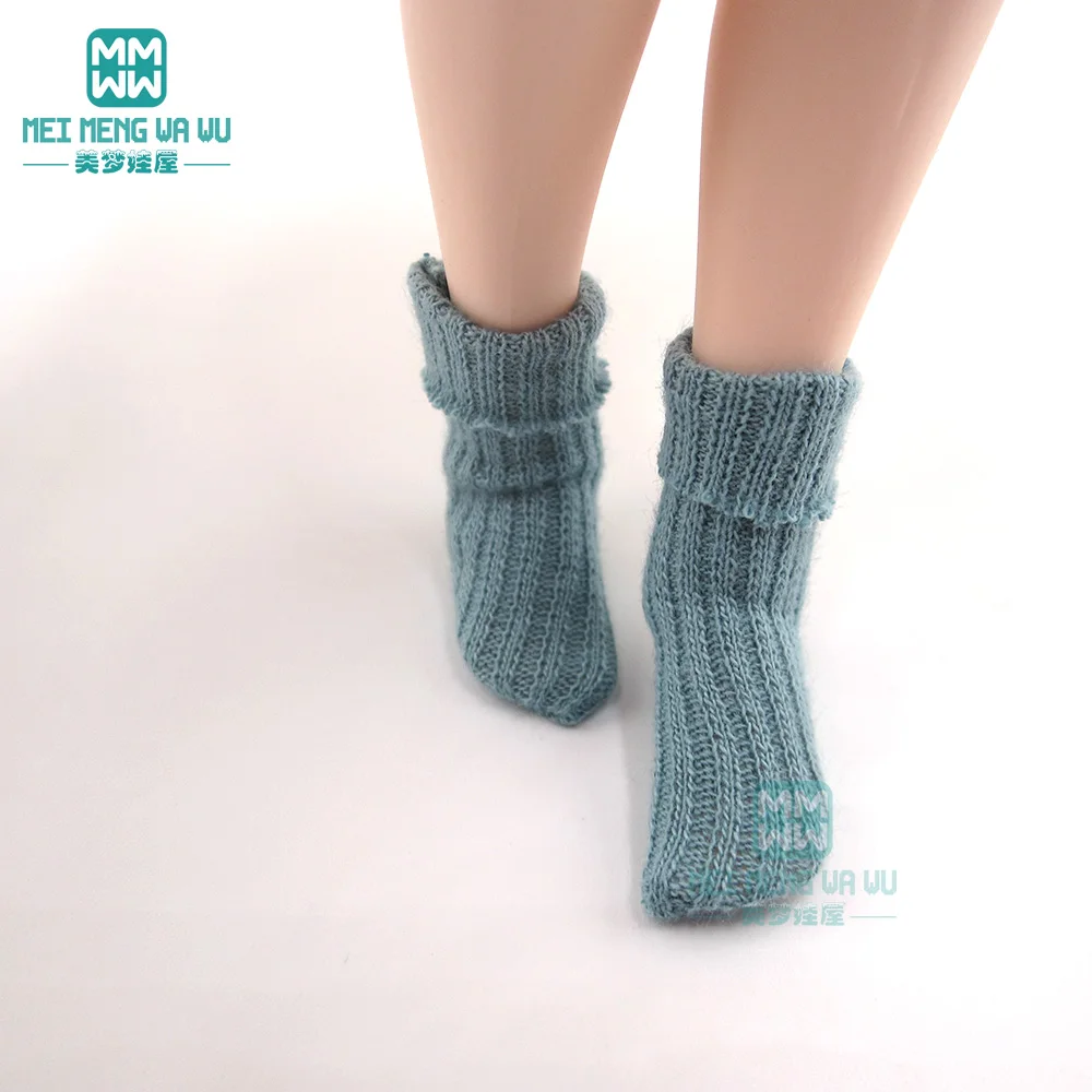 Doll Clothes Fashion Jacquard Mid-Leg Socks for 28--30cm Blyth Azone OB23 OB24 Toys Doll Accessories Girl's Gift