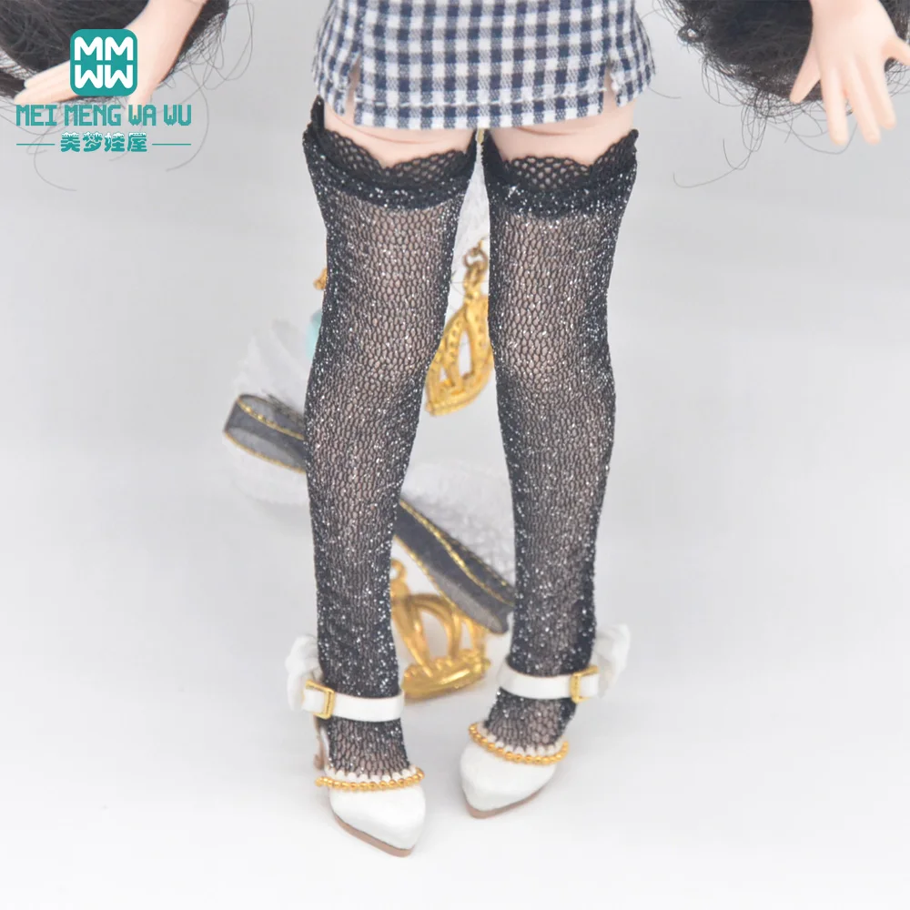 Doll Clothes Fashion Jacquard Mid-Leg Socks for 28--30cm Blyth Azone OB23 OB24 Toys Doll Accessories Girl's Gift