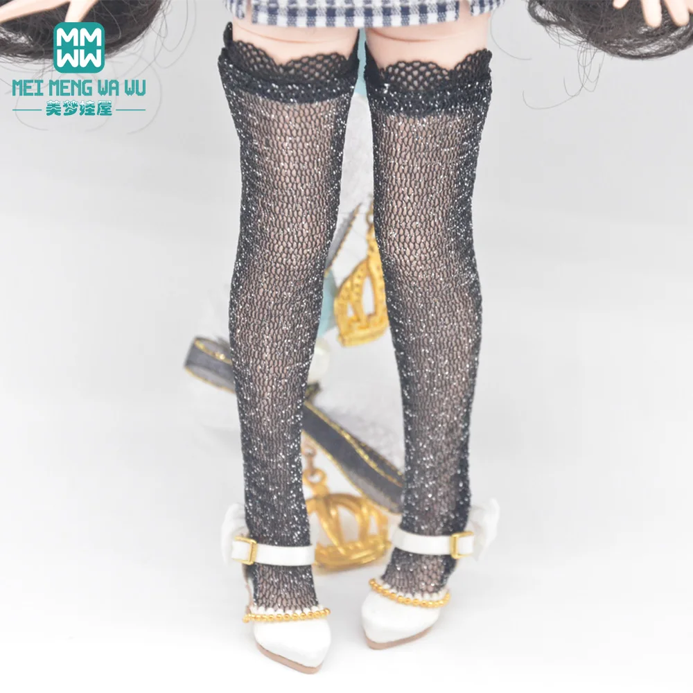 Doll Clothes Fashion Jacquard Mid-Leg Socks for 28--30cm Blyth Azone OB23 OB24 Toys Doll Accessories Girl's Gift