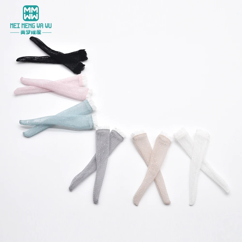 Doll Clothes Fashion Jacquard Mid-Leg Socks for 28--30cm Blyth Azone OB23 OB24 Toys Doll Accessories Girl's Gift