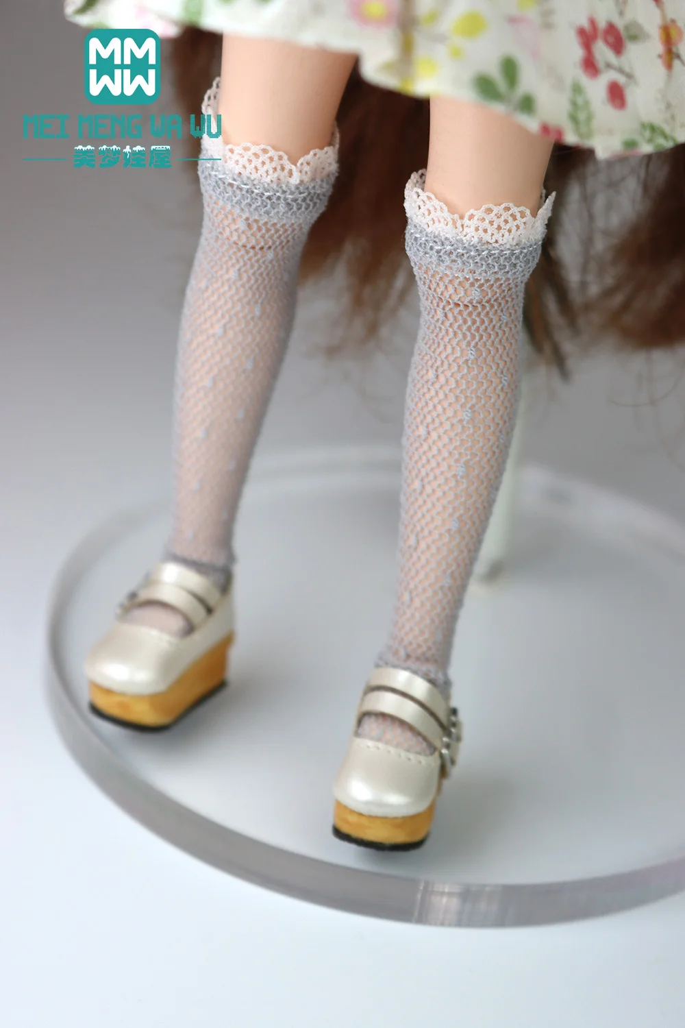 Doll Clothes Fashion Jacquard Mid-Leg Socks for 28--30cm Blyth Azone OB23 OB24 Toys Doll Accessories Girl's Gift