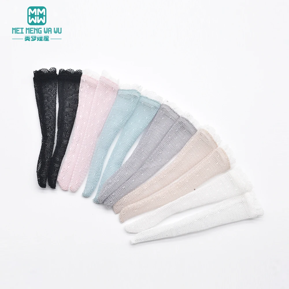 Doll Clothes Fashion Jacquard Mid-Leg Socks for 28--30cm Blyth Azone OB23 OB24 Toys Doll Accessories Girl's Gift