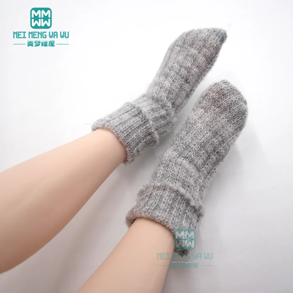 Doll Clothes Fashion Jacquard Mid-Leg Socks for 28--30cm Blyth Azone OB23 OB24 Toys Doll Accessories Girl's Gift