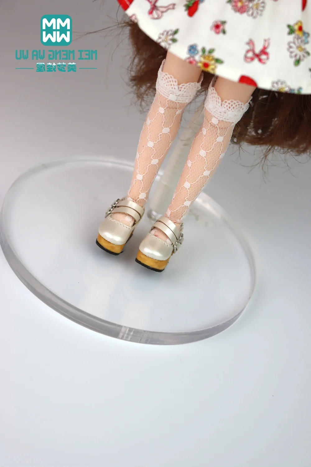 Doll Clothes Fashion Jacquard Mid-Leg Socks for 28--30cm Blyth Azone OB23 OB24 Toys Doll Accessories Girl's Gift