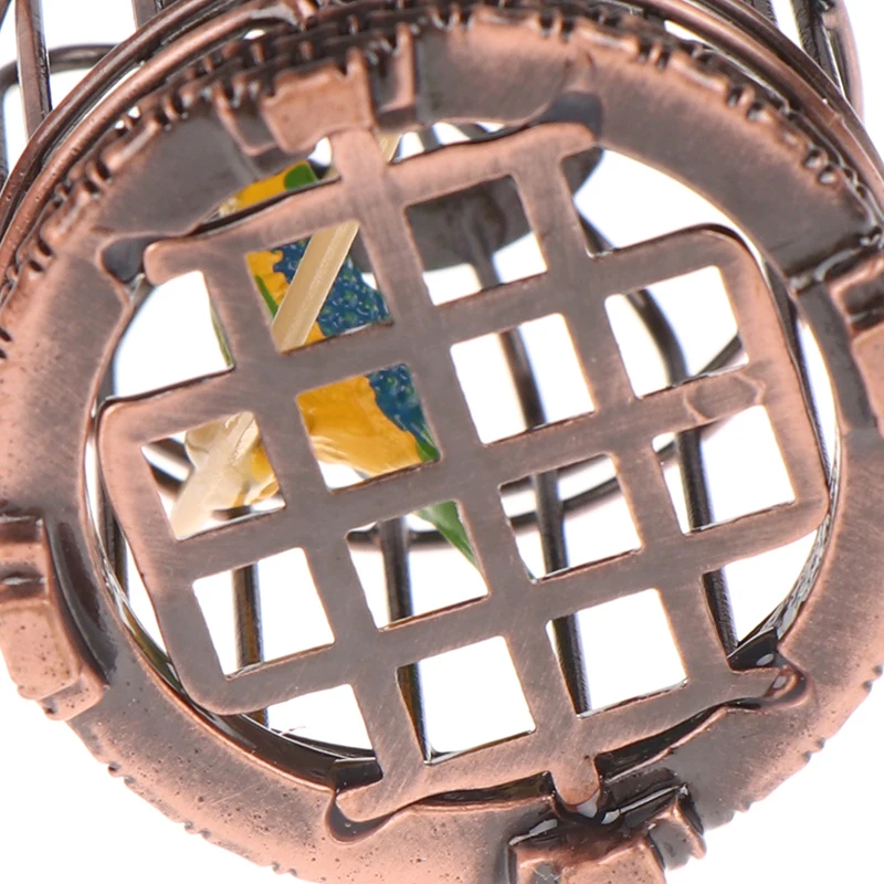 Micro Landscape Dollhouse Miniature Furniture Metal Bird Cage For Dollhouse Decor Dollhouse Birdcage Home Decoration