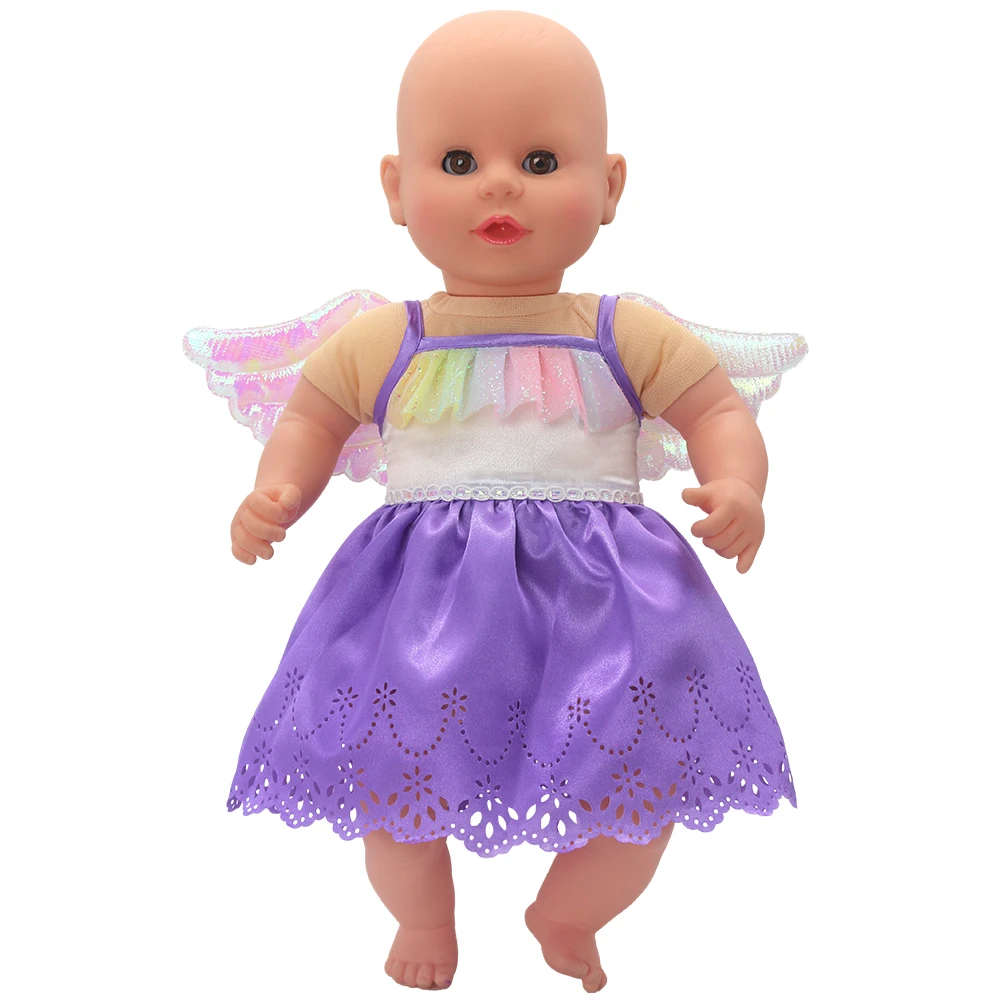 Baby Doll Clothes Red Hooded Clothes Pants Shirt Fit for 43cm Baby Reborn Dolls Boy Clothes for 18' Girl Doll Suit