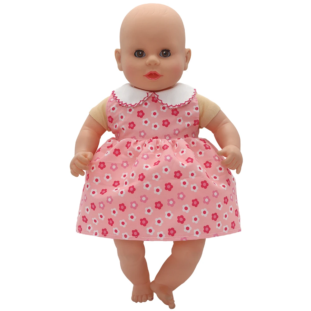 Baby Doll Clothes Red Hooded Clothes Pants Shirt Fit for 43cm Baby Reborn Dolls Boy Clothes for 18' Girl Doll Suit