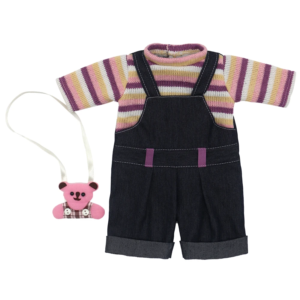 Baby Doll Clothes Red Hooded Clothes Pants Shirt Fit for 43cm Baby Reborn Dolls Boy Clothes for 18' Girl Doll Suit