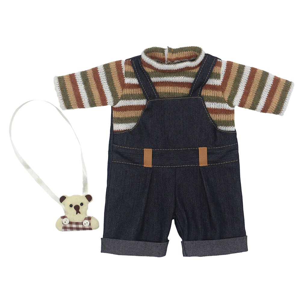 Baby Doll Clothes Red Hooded Clothes Pants Shirt Fit for 43cm Baby Reborn Dolls Boy Clothes for 18' Girl Doll Suit