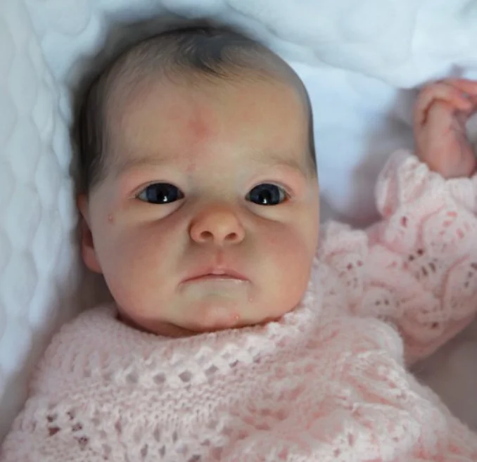 NPK 16inch Reborn Doll Kit Popular Tink Lifelike Soft Touch Fresh Color with Body and Eyes