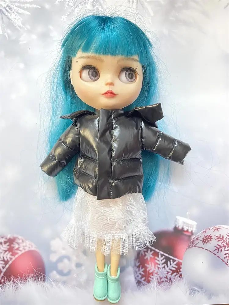 NEW 1pc Blyth Doll Clothes Fashionable Down Jacket for Blyth Azone OB23 OB24 1/6 Doll Accessories