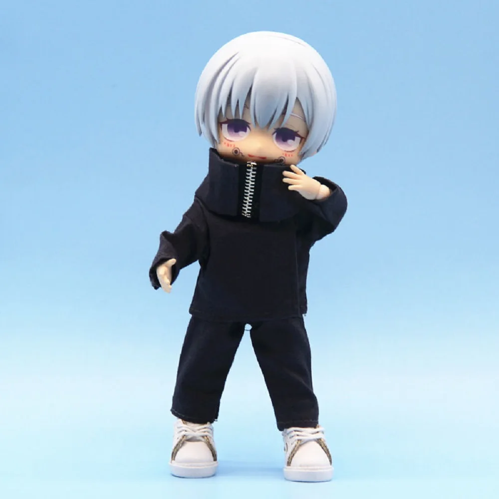 Ob11 doll accessories doll clothes mantra [lazy seven] GSC plain clothes action doll children's toy cute toy clay man