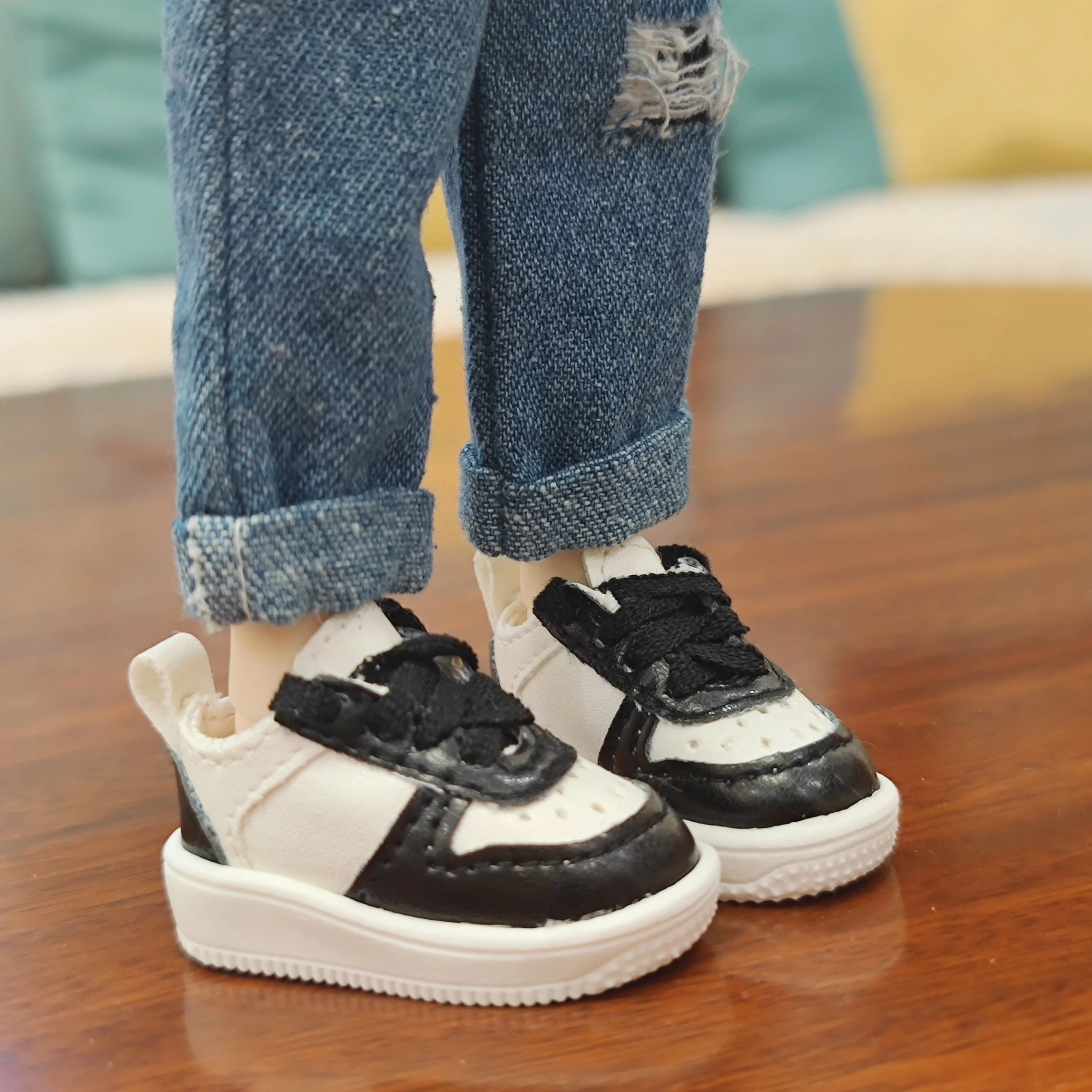 New 4.5cm 1/6 Scale BJD Sneakers Yosd Sport Shoes 1/6 Doll Shoes 30cm Doll Accessories