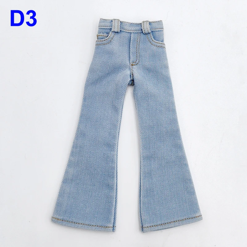 Blythe Doll Clothes Jacket Jeans Pants for Blyth Azone Boots OB23 OB24 Doll Shoes Boots
