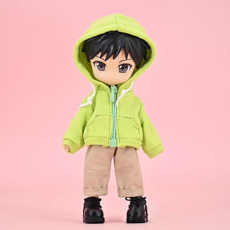 HOUZIWA OB11 Doll Clothes Hoodies For P9 Molly 1/12 BJD Dolls
