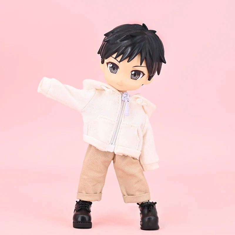 HOUZIWA OB11 Doll Clothes Hoodies For P9 Molly 1/12 BJD Dolls