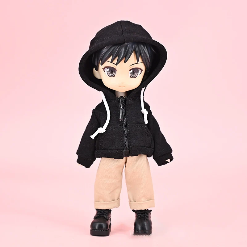 HOUZIWA OB11 Doll Clothes Hoodies For P9 Molly 1/12 BJD Dolls
