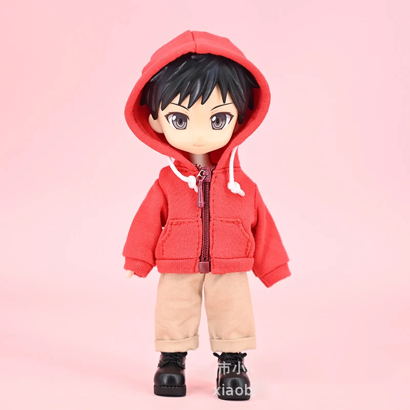 HOUZIWA OB11 Doll Clothes Hoodies For P9 Molly 1/12 BJD Dolls
