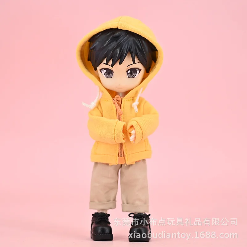 HOUZIWA OB11 Doll Clothes Hoodies For P9 Molly 1/12 BJD Dolls